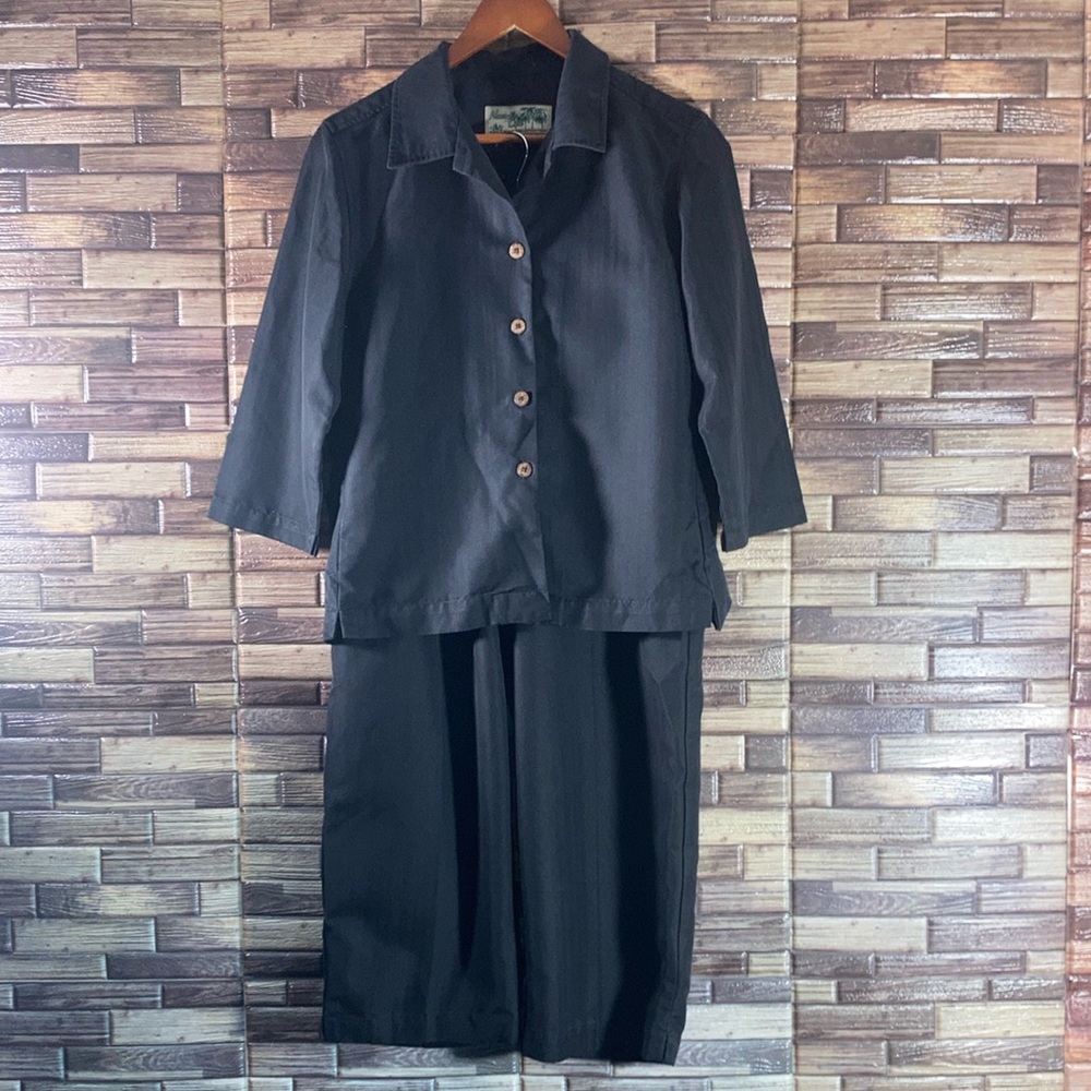 Vintage Women’s Medium Havana Jacks Cafe Black Set